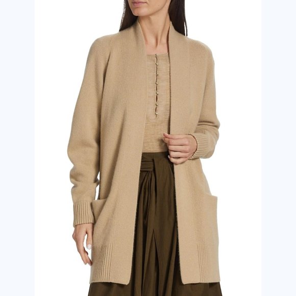 vince shawl collar cardigan